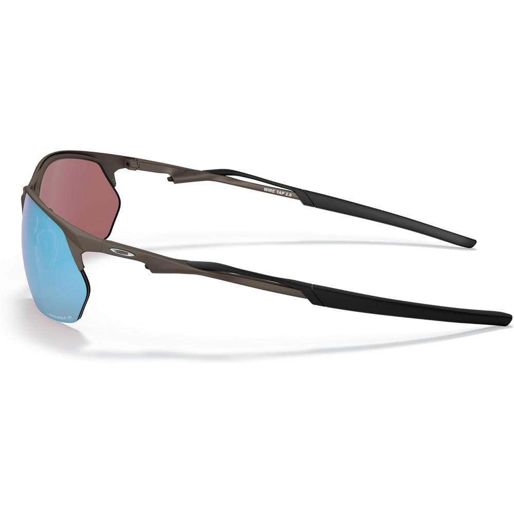 OAKLEY WIRE TAP 2.0 OO4145 GAFAS DE SOL PARA HOMBRE | SATIN LEAD / PRIZM DEEP WATER - 2