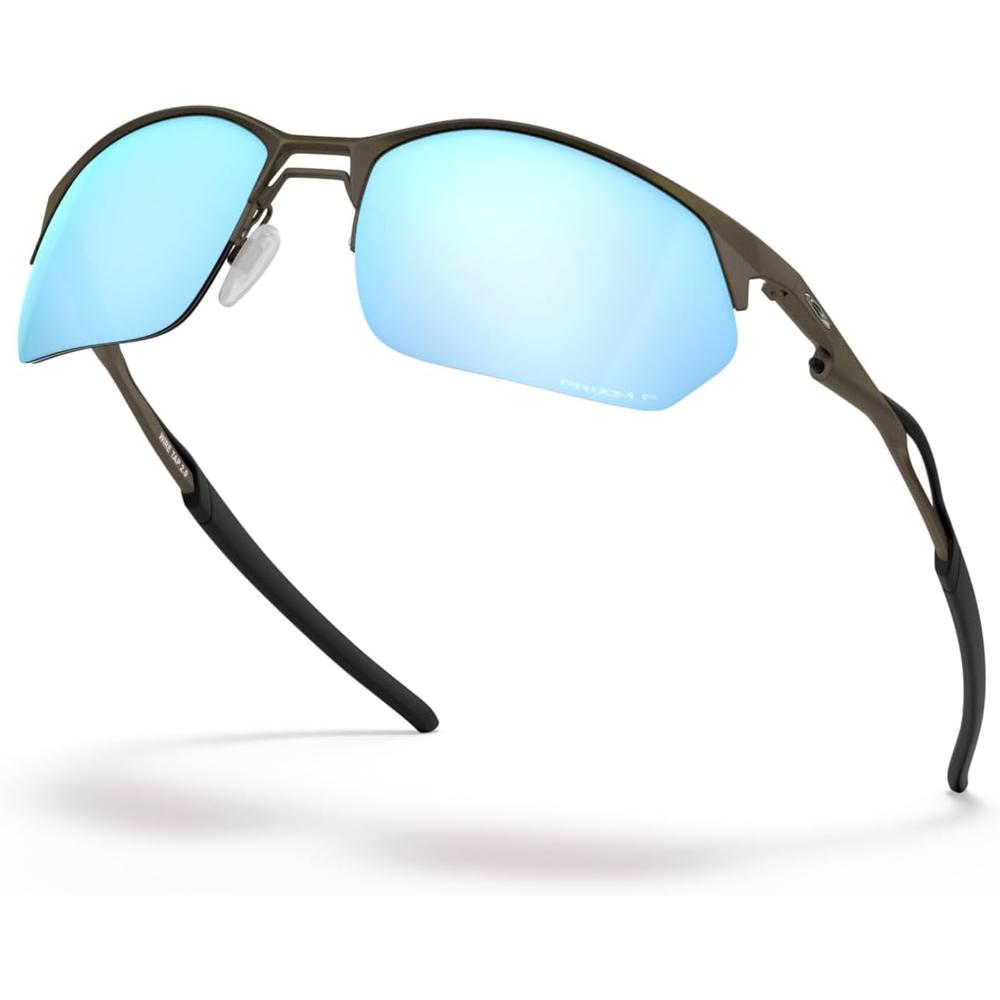 OAKLEY WIRE TAP 2.0 OO4145 GAFAS DE SOL PARA HOMBRE | SATIN LEAD / PRIZM DEEP WATER - 5