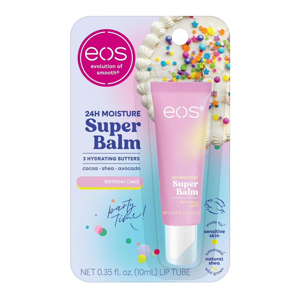 EOS 24H SUPER BALM TRATAMIENTO LABIAL BIRTHDAY CAKE | 0.35 OZ / 10 ML - 1