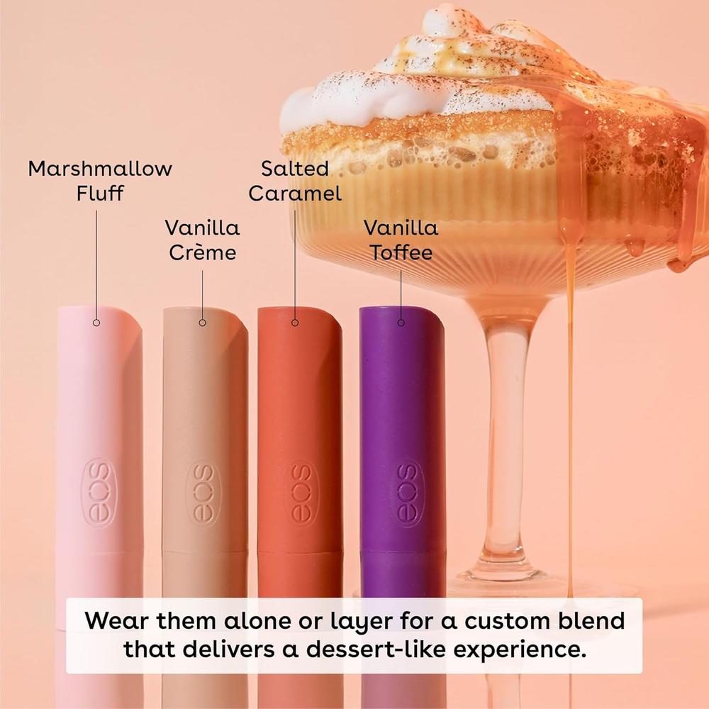 EOS FLAVOR LAB SET BÁLSAMOS LABIALES PACK 4 | NILLA MILKSHAKE - 3