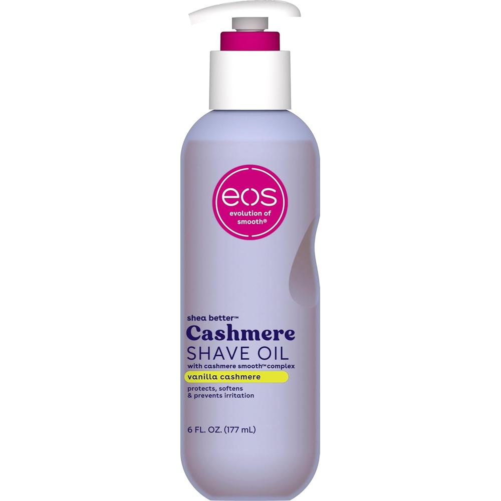 EOS CASHMERE SKIN ACEITE DE AFEITAR VANILLA CASHMERE | 6 OZ / 177 ML - 1