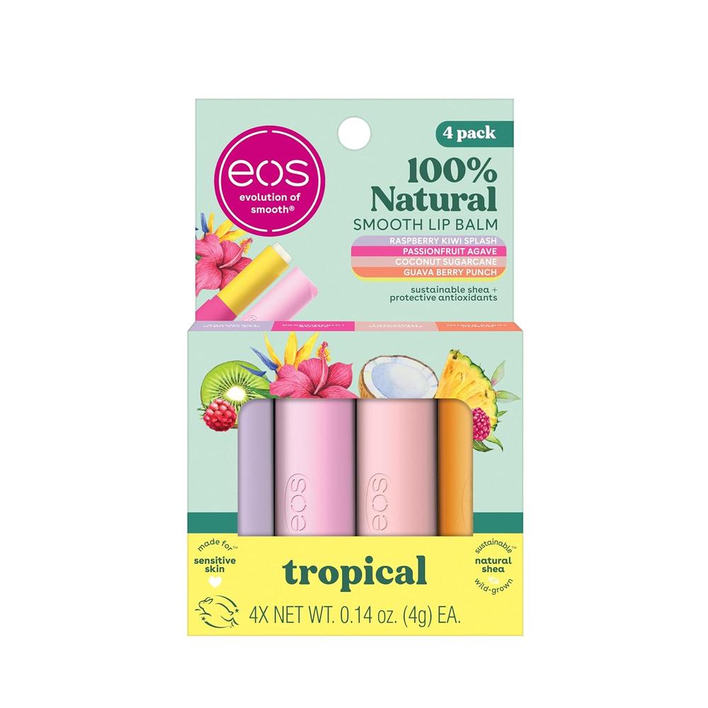 EOS SET BÁLSAMOS LABIALES PACK 4 | 4 ML - 1