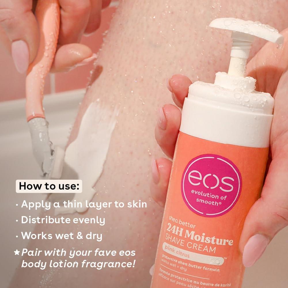 EOS SHEA BETTER CREMA DE AFEITAR PACK 2 PINK CITRUS | 7 OZ / 207 ML - 3