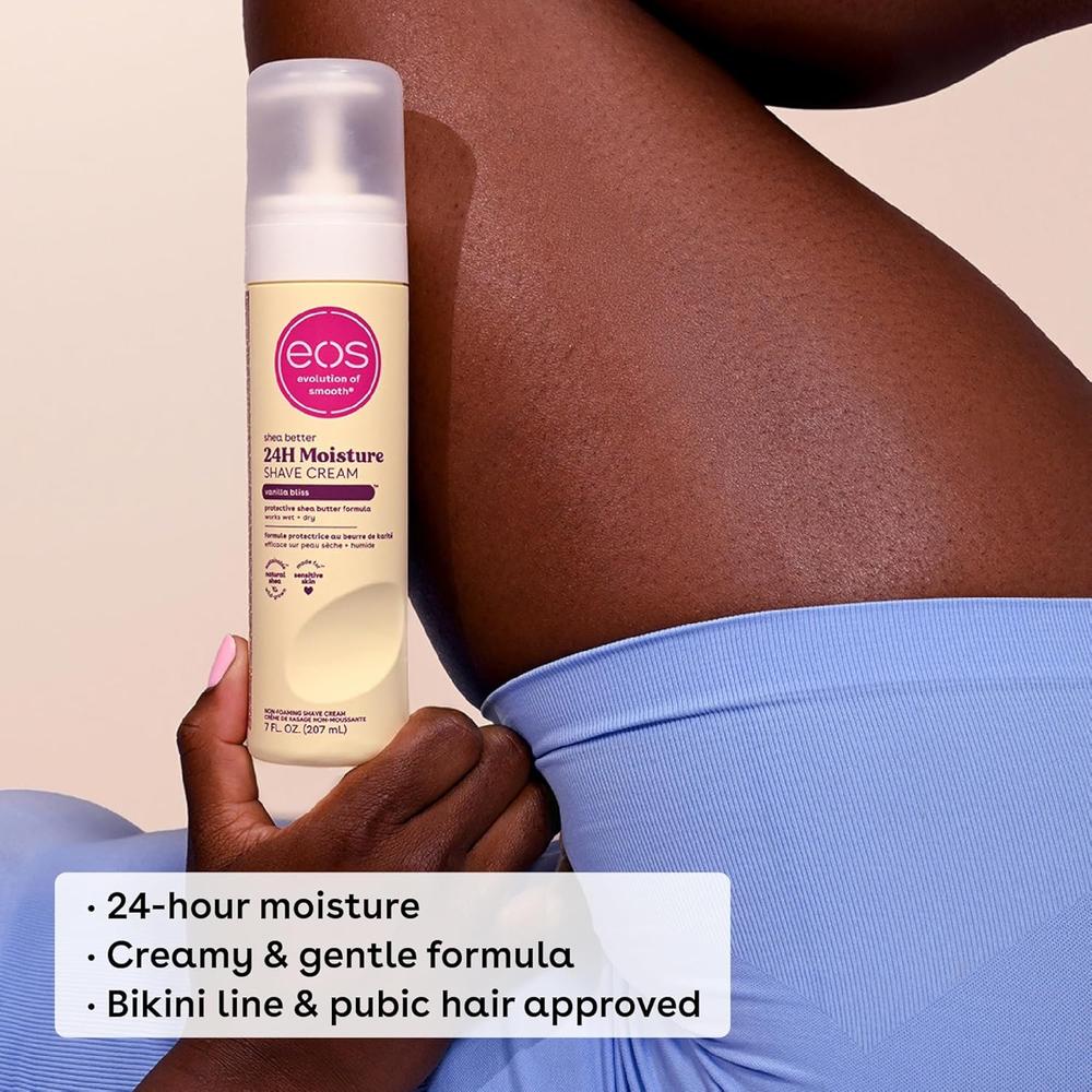 EOS SHEA BETTER CREMA DE AFEITAR PACK 2 VANILLA BLISS | 7 OZ / 207 ML - 3