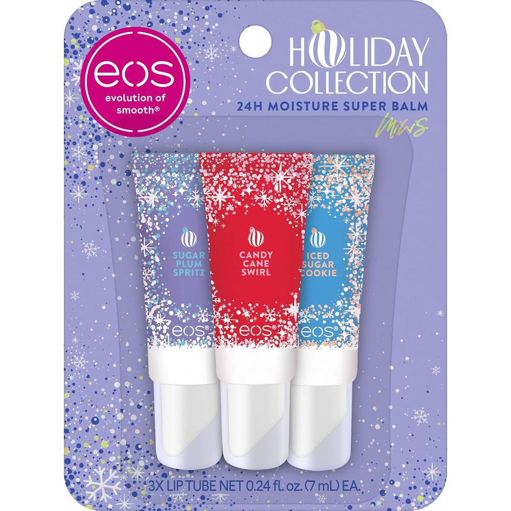 EOS HOLIDAY SET BÁLSAMOS LABIALES PACK 3 - 1