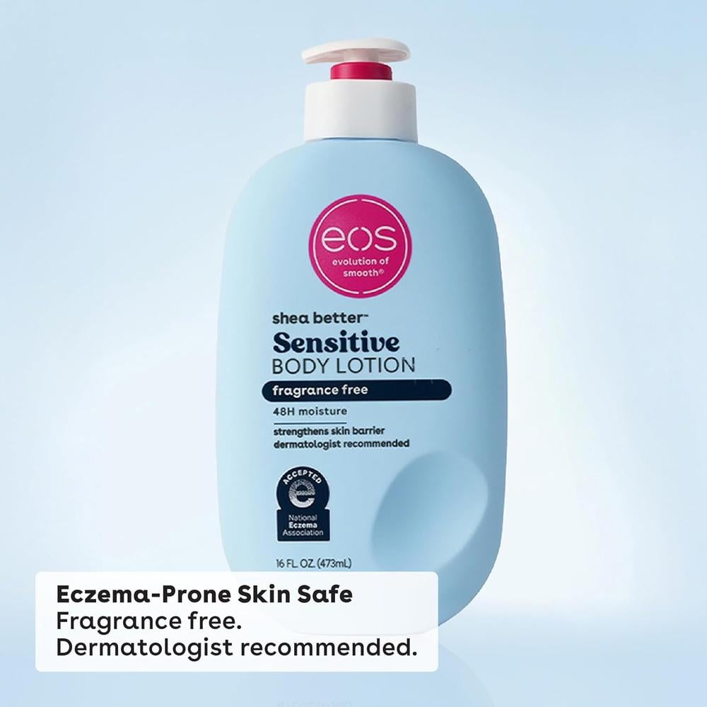 EOS SHEA BETTER SENSITIVE SKIN LOCIÓN CORPORAL FRAGRANCE FREE | 473 ML - 3