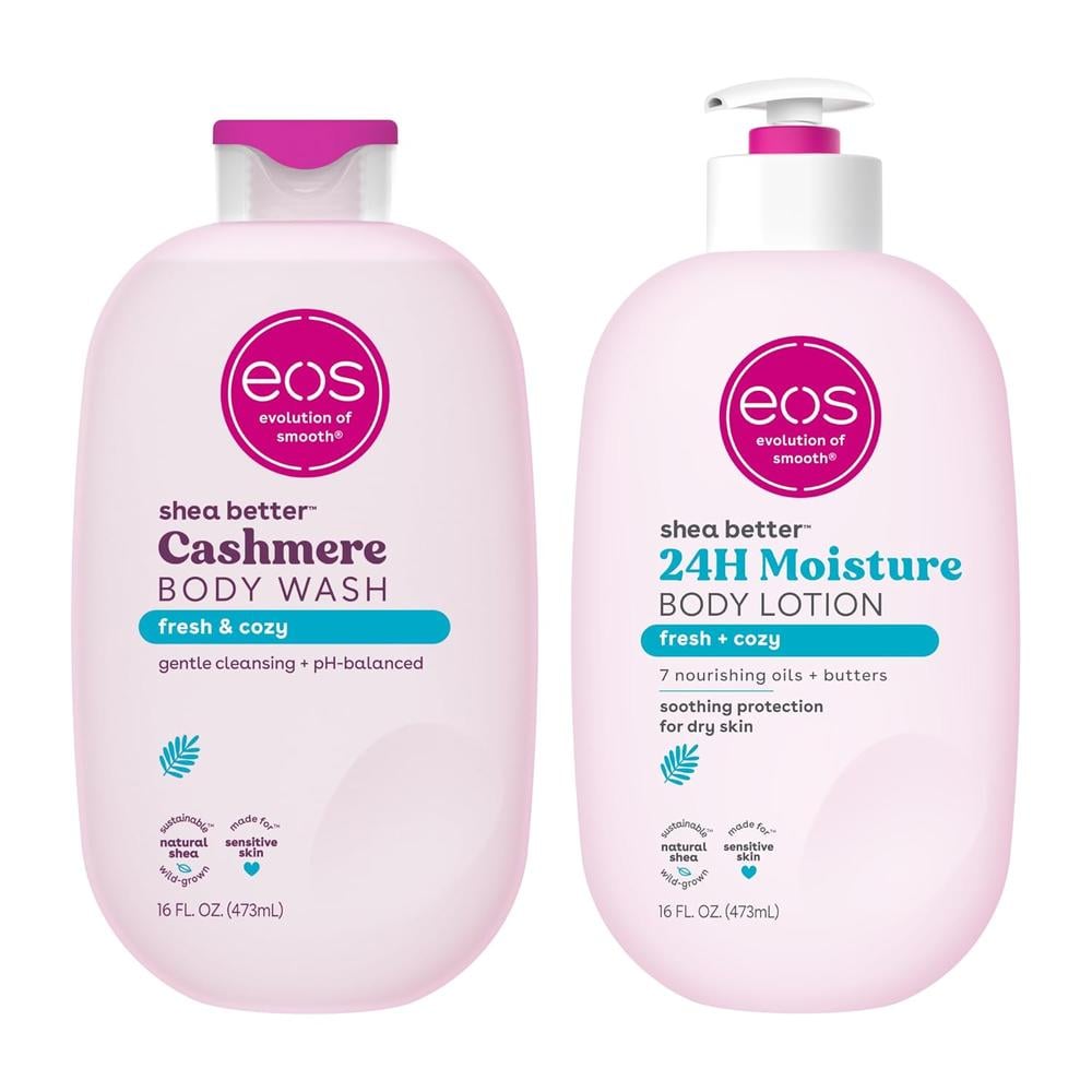 EOS SHEA BETTERSET LOCIÓN CORPORAL Y GEL DE BAÑO | FRESH Y COZY - 1