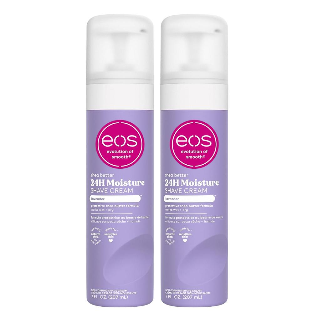 EOS SHEA BETTER CREMA DE AFEITAR PACK 2 LAVANDA | 7 OZ / 207 ML - 1