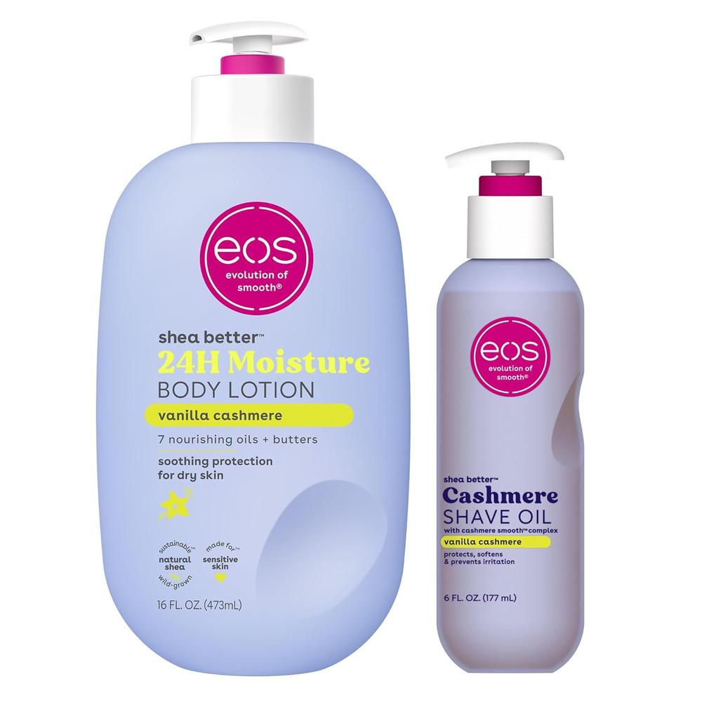 EOS SHEA BETTER SET LOCIÓN CORPORAL Y ACEITE PARA AFEITAR | VANILLA CASHMERE - 1