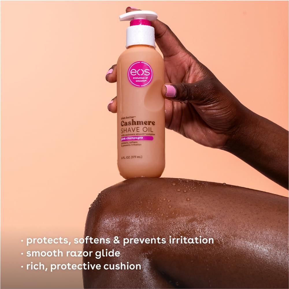 EOS CASHMERE ACEITE DE AFEITAR PINK CHAMPAGNE | 6 OZ / 177 ML - 4