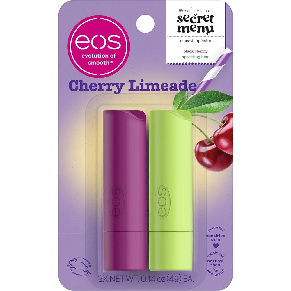 EOS FLAVOR LAB BÁLSAMO LABIAL PACK 2 | CHERRY LIMEADE - 1