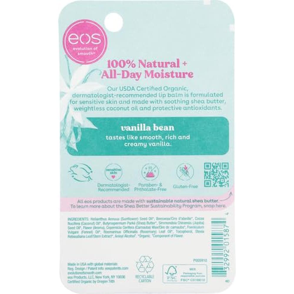 EOS BÁLSAMO LABIAL BARRA VAINILLA | 0.14 OZ / 4 ML - 3