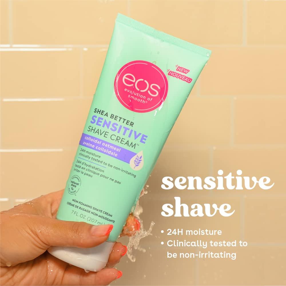 EOS SHEA BETTER CREMA DE AFEITAR PACK 2 FRAGRANCE FREE | 7 OZ / 207 ML - 2