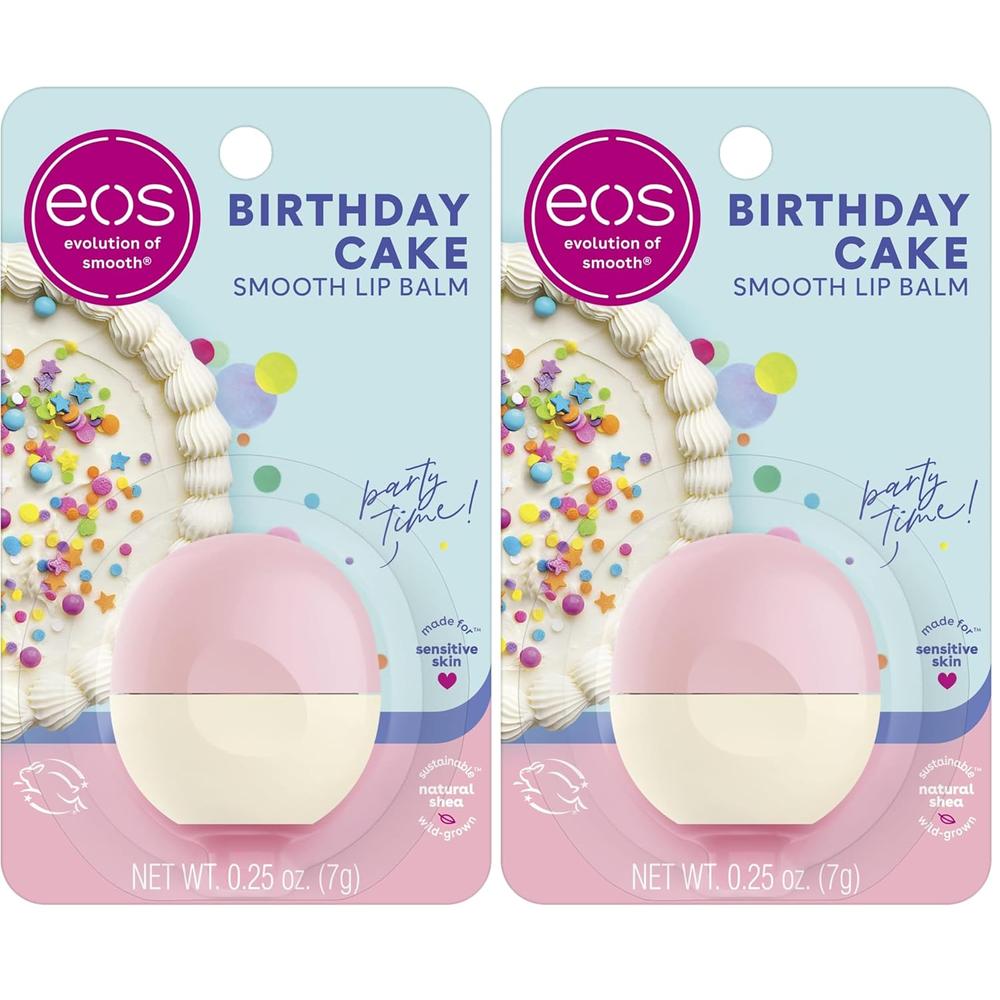 EOS BÁLSAMO LABIAL PACK 2 BIRTHDAY CAKE | 0.25 OZ / 7 GR - 1