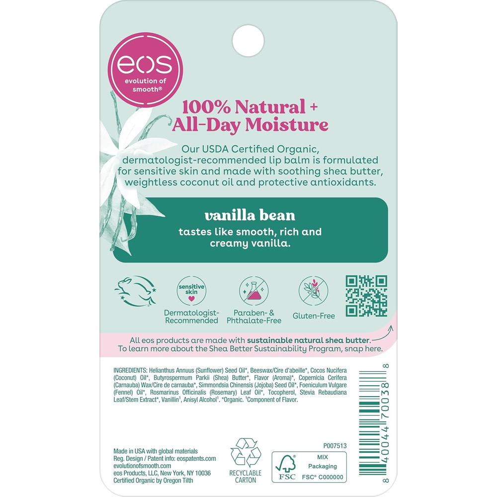 EOS BÁLSAMO LABIAL ESFERA VAINILLA | 0.25 OZ / 7.4 ML - 2
