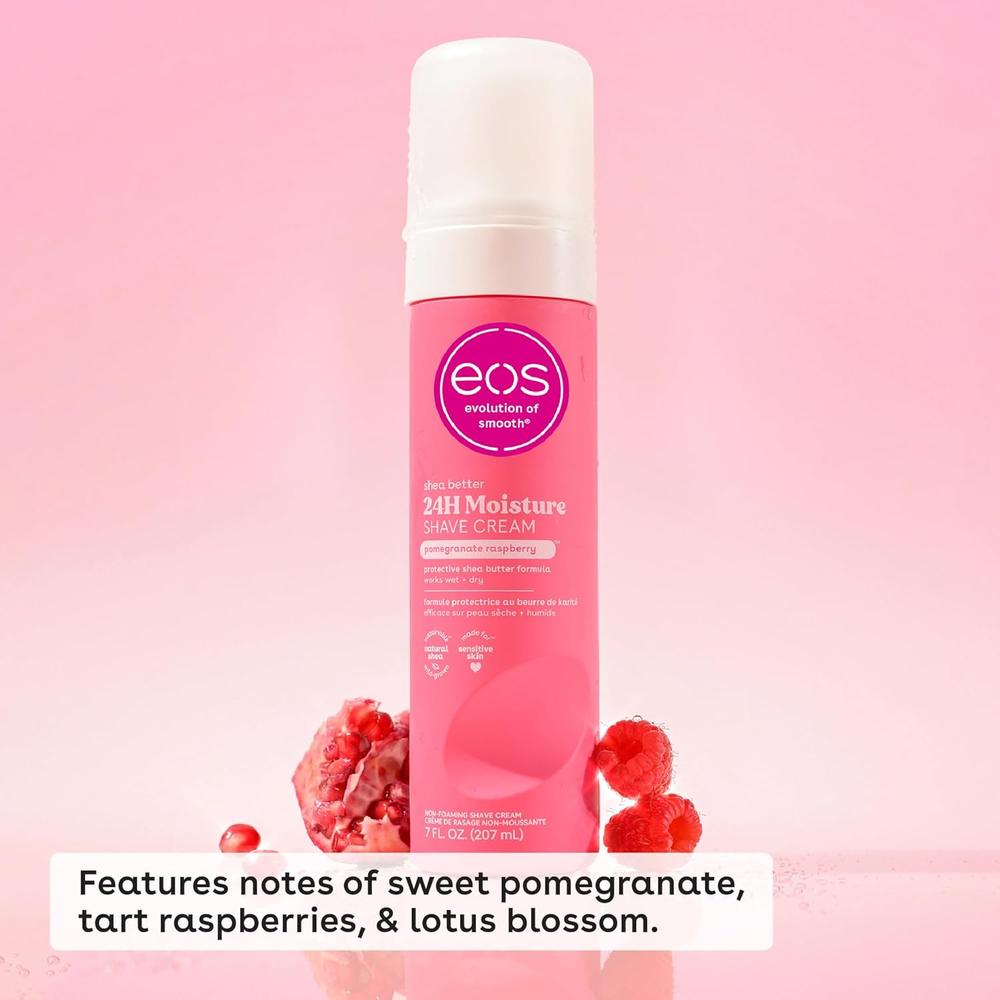 EOS SHEA BETTER CREMA DE AFEITAR PACK 2 POMEGRANATE RASPBERRY | 7 OZ / 207 ML - 2