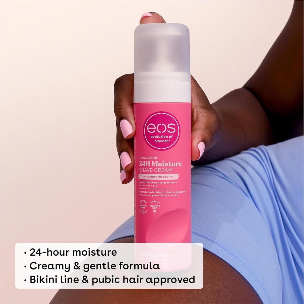 EOS SHEA BETTER CREMA DE AFEITAR PACK 2 POMEGRANATE RASPBERRY | 7 OZ / 207 ML - 3