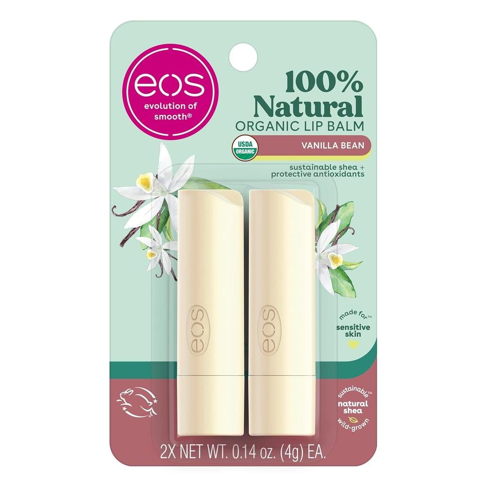 EOS BÁLSAMO LABIAL BARRA PACK 2 VAINILLA | 0.14 OZ / 4 ML - 1