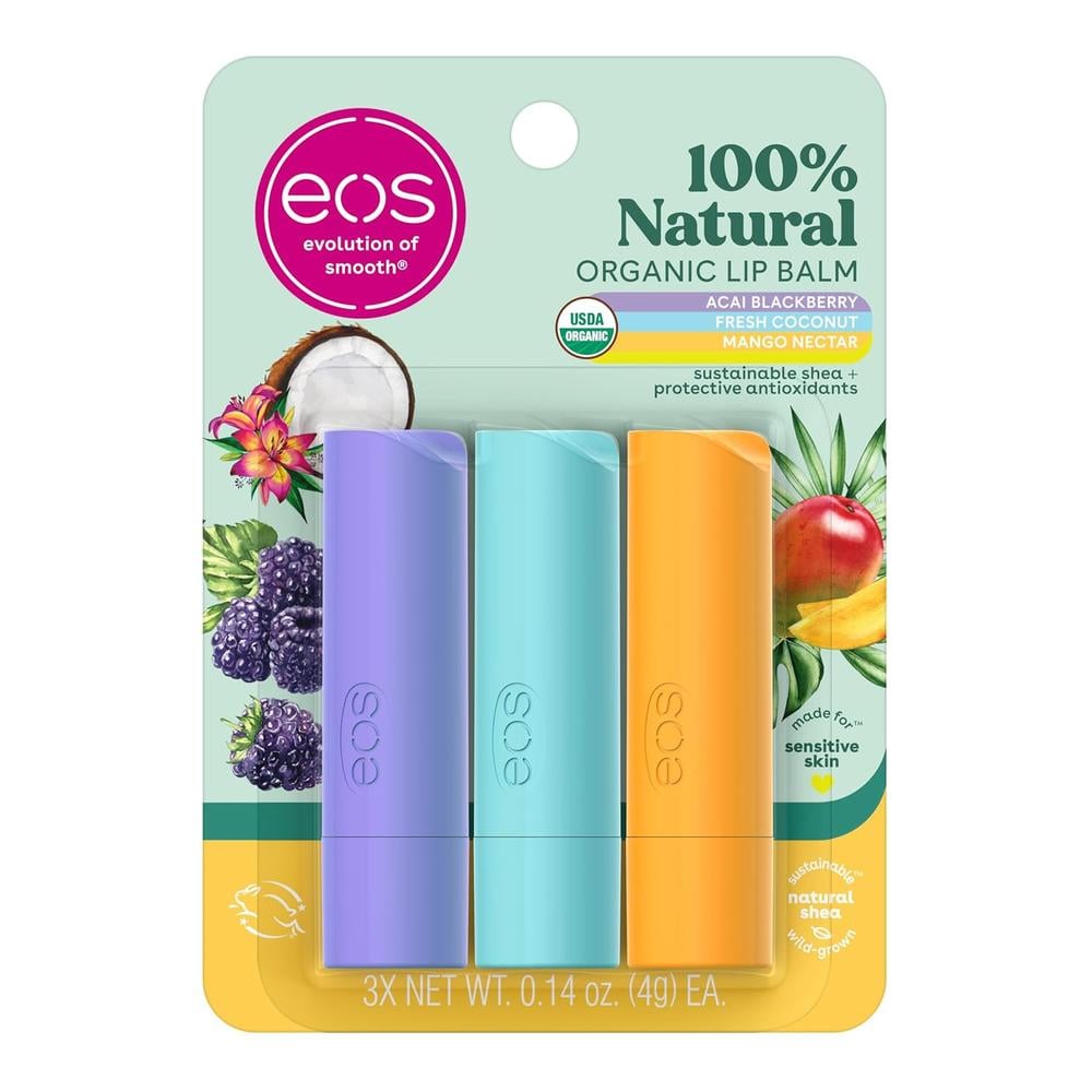 EOS BÁLSAMOS LABIALES PACK 3 | 0.14 OZ / 4 ML - 1