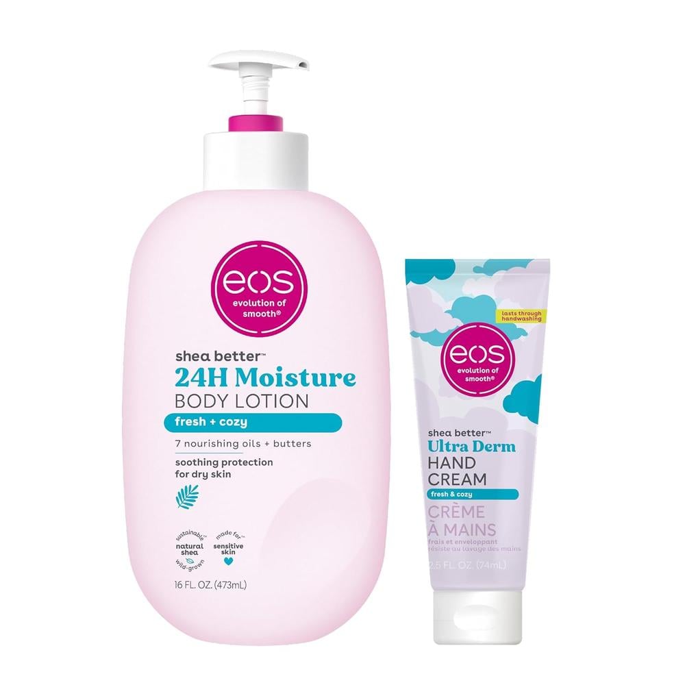 EOS SHEA BETTER SET LOCIÓN CORPORAL Y CREMA MANOS | FRESH Y COZY - 1