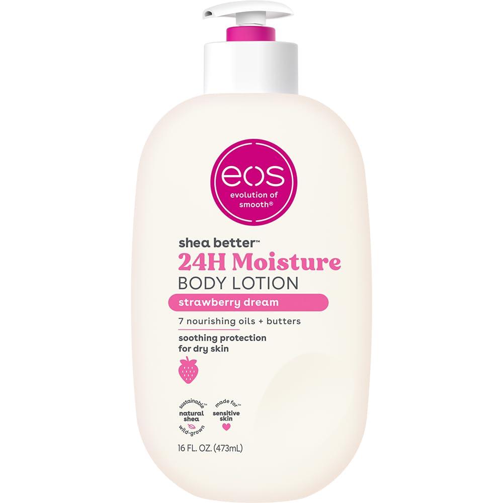 EOS SHEA BETTER LOCIÓN CORPORAL STRAWBERRY DREAM | 16 OZ / 473 ML - 1