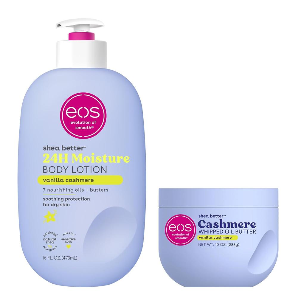 EOS SHEA BETTER SET LOCIÓN Y MANTECA CORPORAL | VANILLA CASHMERE - 1