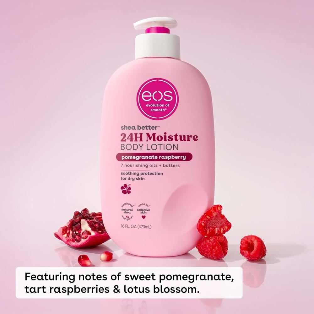 EOS SHEA BETTER LOCIÓN CORPORAL GRANADA / FRAMBUESA | 473 ML - 2