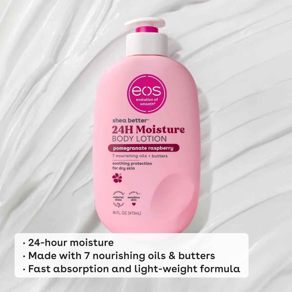 EOS SHEA BETTER LOCIÓN CORPORAL GRANADA / FRAMBUESA | 473 ML - 4