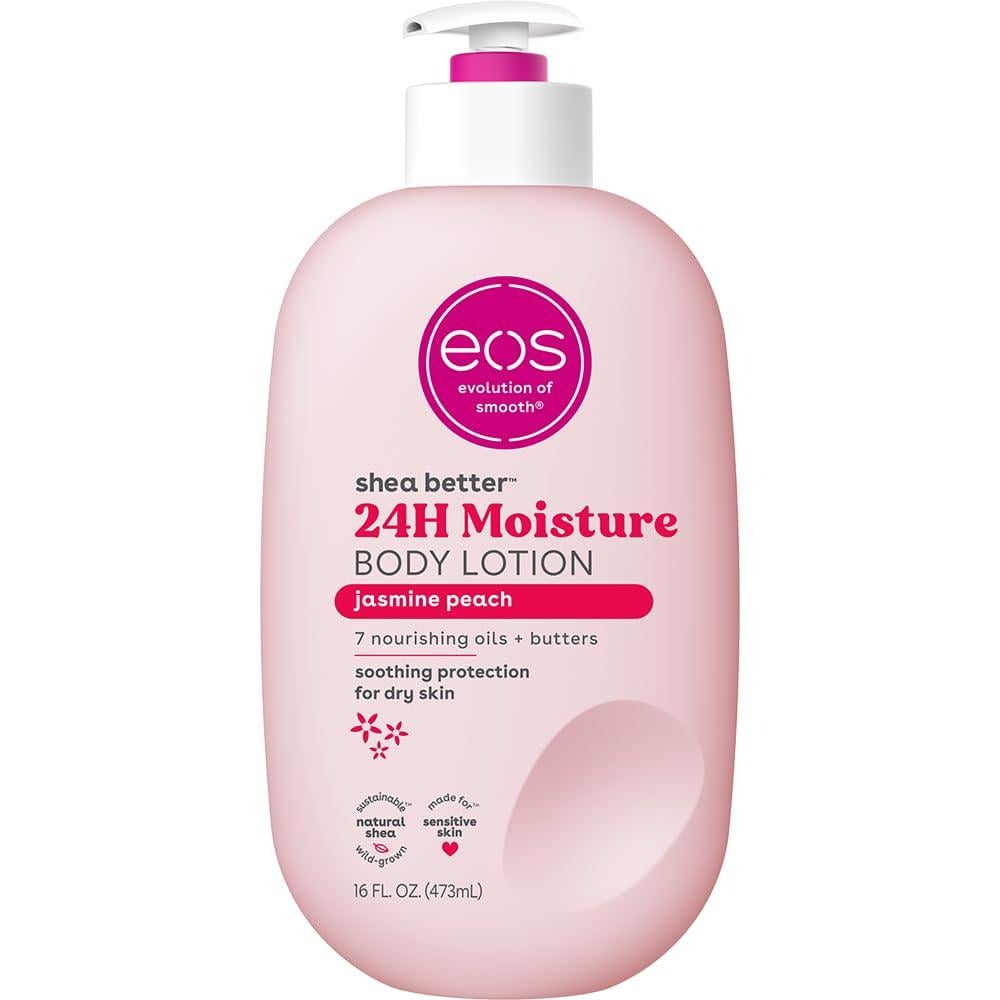 EOS SHEA BETTER LOCIÓN CORPORAL JASMINE PEACH | 16 OZ / 473 ML - 1