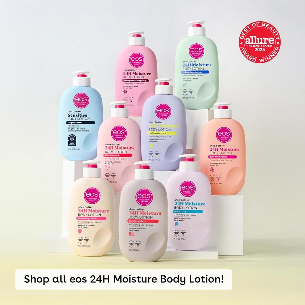 EOS SHEA BETTER LOCIÓN CORPORAL JASMINE PEACH | 16 OZ / 473 ML - 6