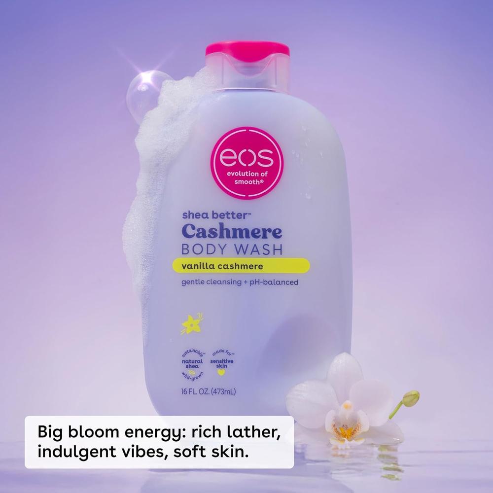 EOS SHEA BETTER GEL DE BAÑO HIDRATANTE VANILLA CASHMERE | 473 ML - 3
