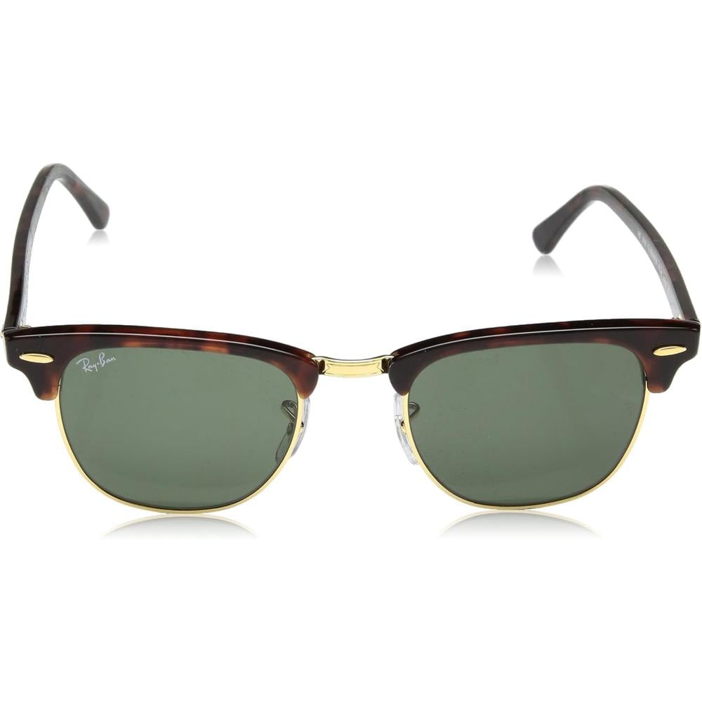 RAY-BAN RB3016 CLUBMASTER GAFAS DE SOL PARA HOMBRE | TORTOISE / GREEN CLASSIC - 2