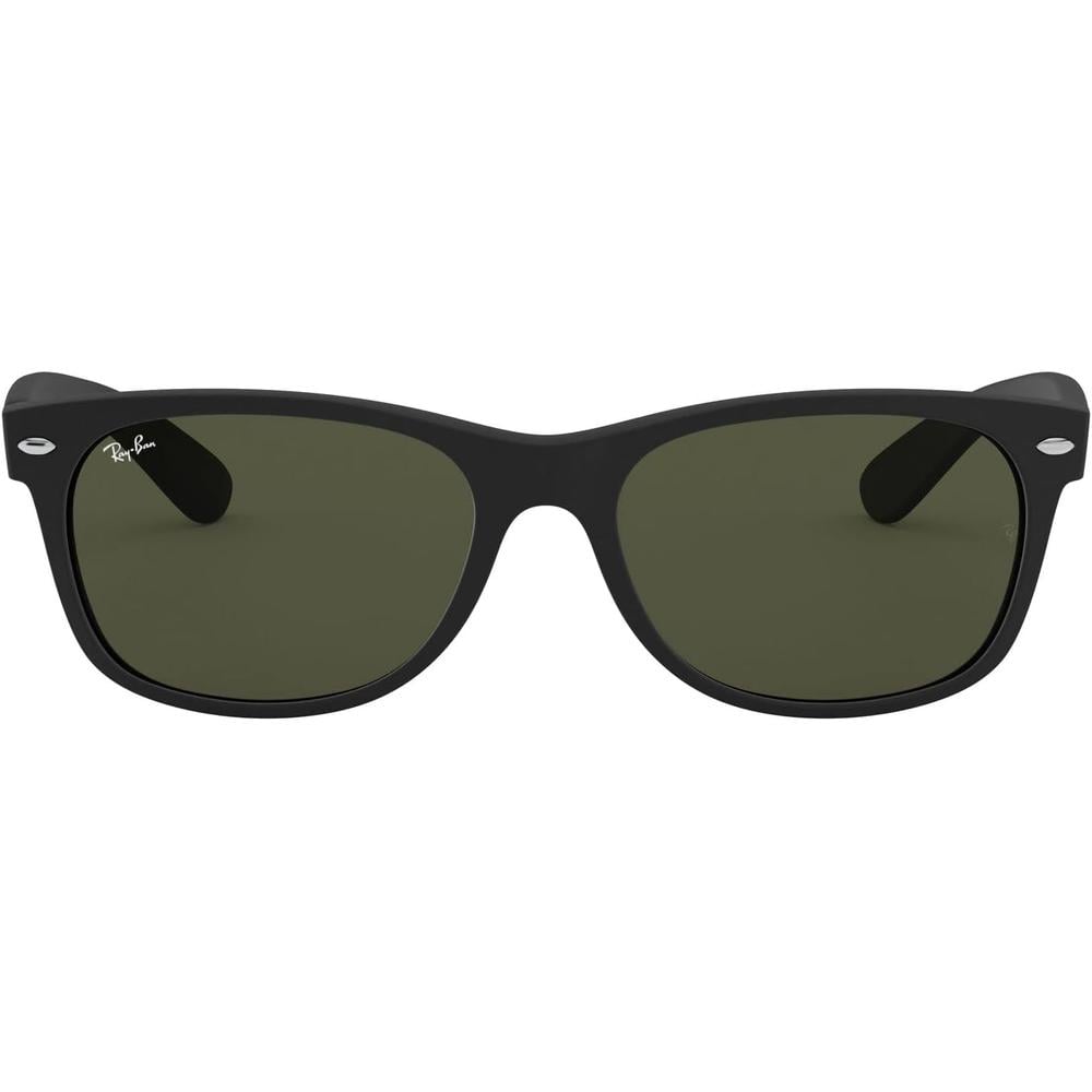 RAY-BAN RB2132 NEW WAYFARER GAFAS DE SOL PARA HOMBRE | RUBBER BLACK / GREEN I - 1