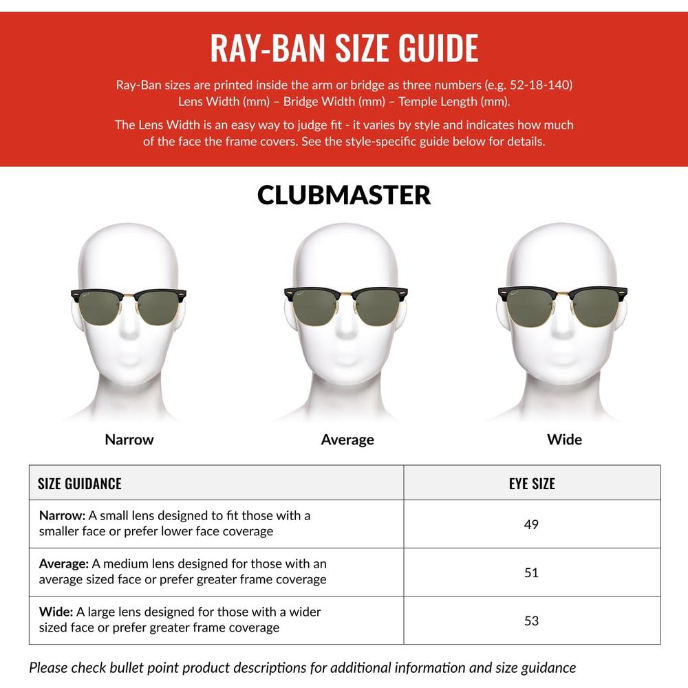 RAY-BAN RB3016 CLUBMASTER GAFAS DE SOL PARA HOMBRE | SPOTTED BROWN / BLUE / CLEAR BROWN II - 5