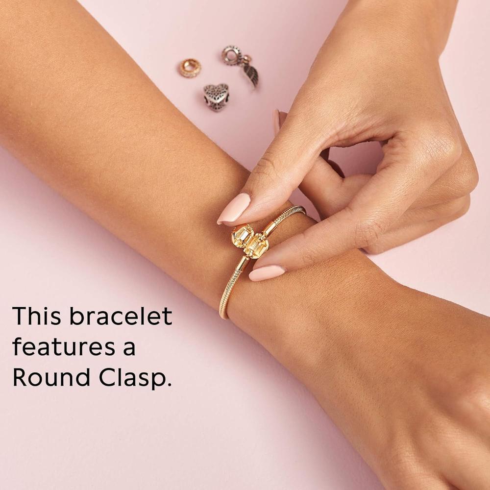 PANDORA MOMENTS PULSERA CADENA SERPIENTE 20 CM | ORO - 5