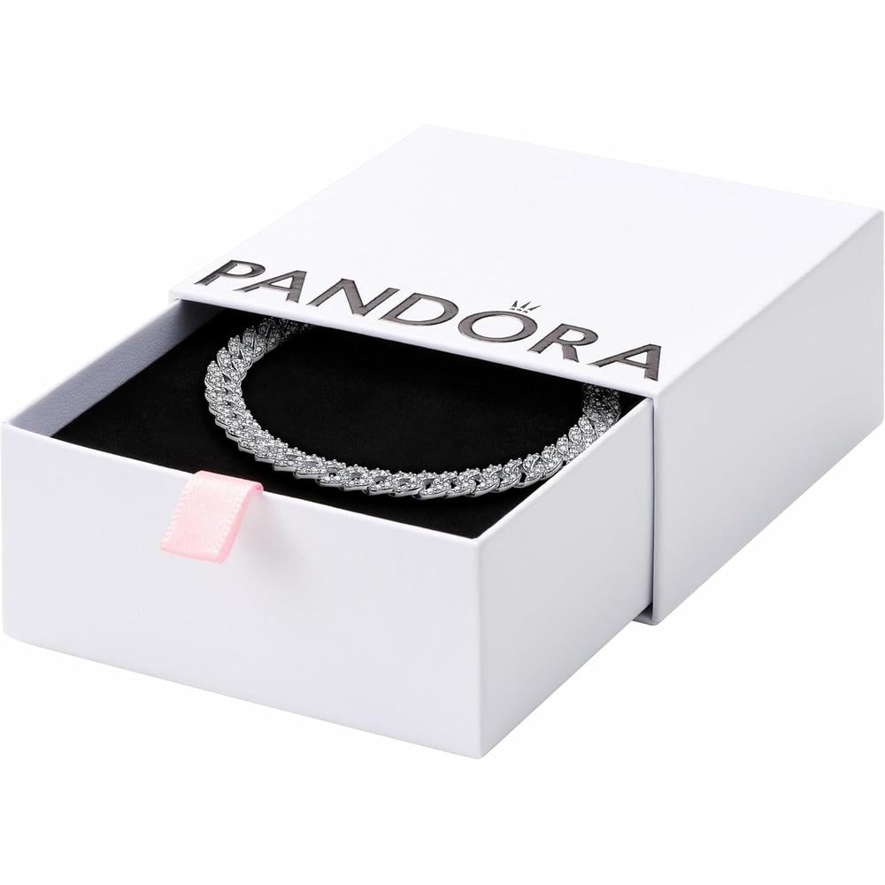 PANDORA TIMELESS PULSERA CADENA CUBANA 18 CM | PLATA - 1