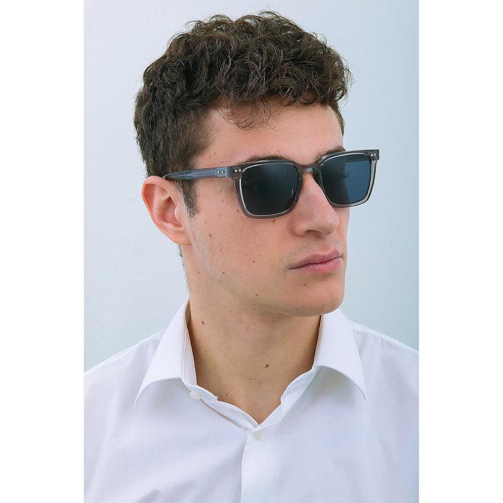 TOMMY HILFIGER GAFAS DE SOL MODERNAS PARA HOMBRE | KB7 / KU GREY - 3
