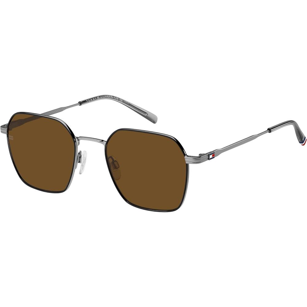 TOMMY HILFIGER GAFAS DE SOL PARA HOMBRE | MATTE BLACK / RUTHENIUM - 1