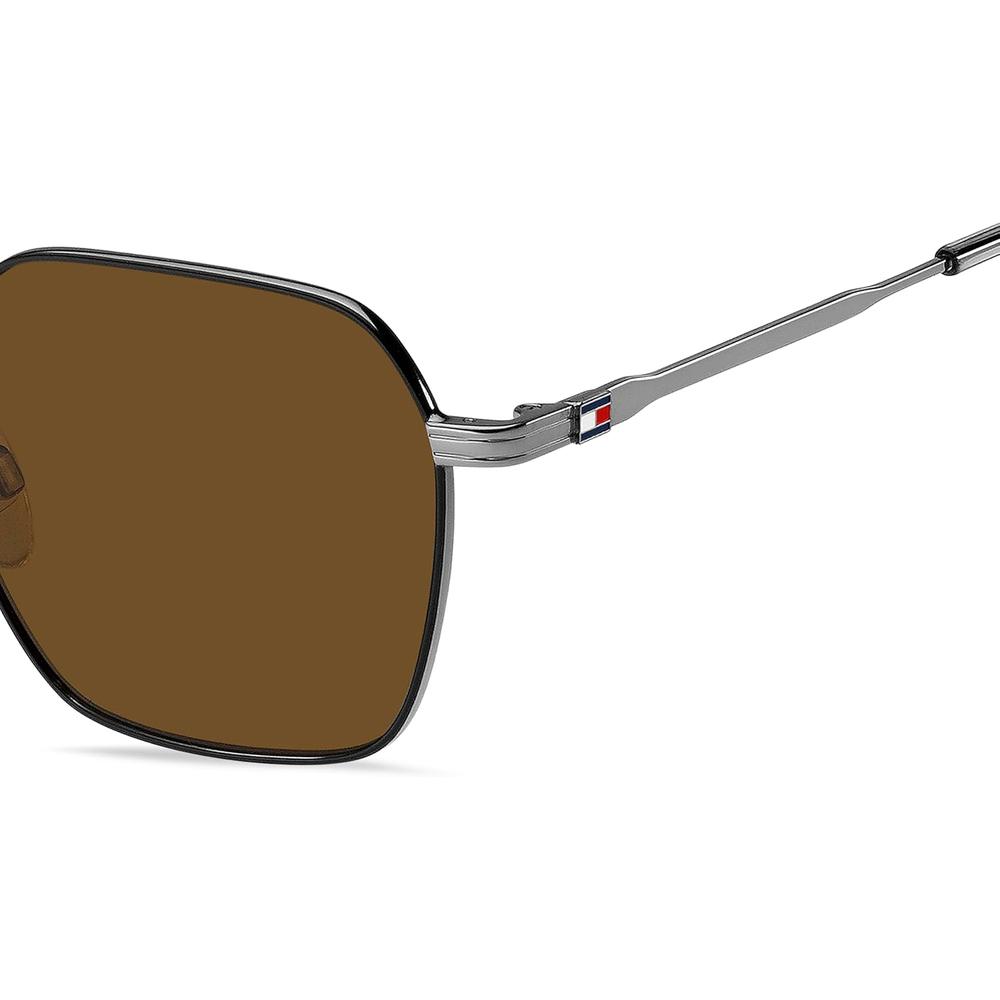 TOMMY HILFIGER GAFAS DE SOL PARA HOMBRE | MATTE BLACK / RUTHENIUM - 4