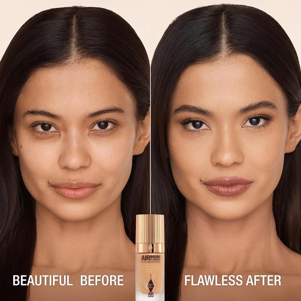 CHARLOTTE TILBURY AIRBRUSH BASE DE MAQUILLAJE MATE | 08 NEUTRAL - 2