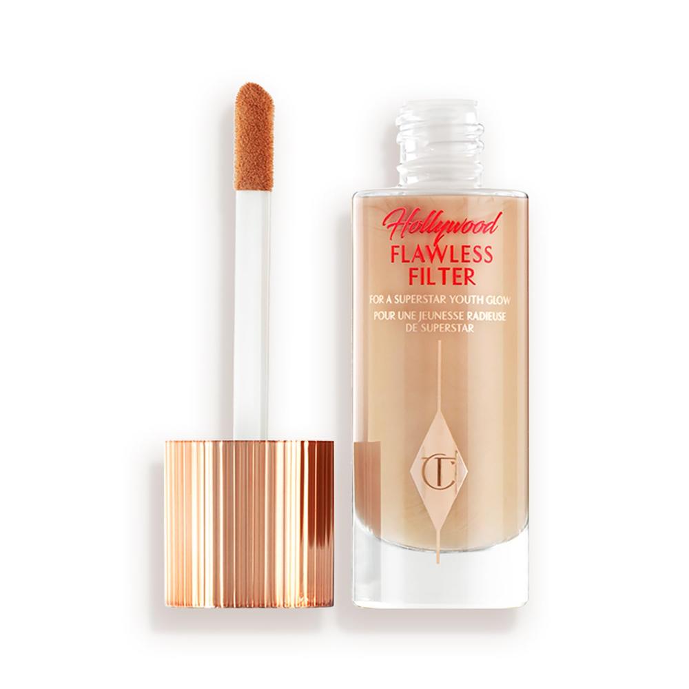 CHARLOTTE TILBURY HOLLYWOOD FLAWLESSFILTER PREBASE E ILUMINADOR LÍQUIDO | 4 MEDIO - 1