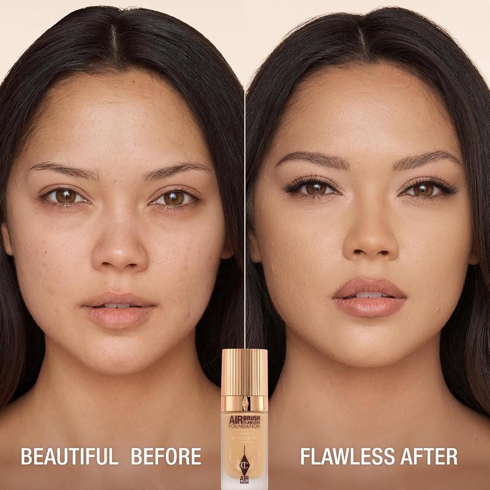 CHARLOTTE TILBURY AIRBRUSH BASE DE MAQUILLAJE MATE | 07 NEUTRAL - 2
