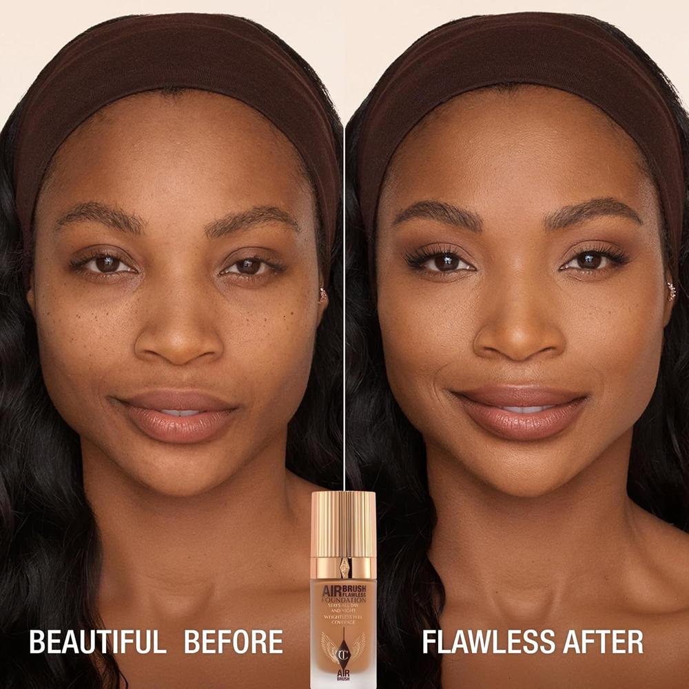 CHARLOTTE TILBURY AIRBRUSH BASE DE MAQUILLAJE MATE | 12 CÁLIDO - 2