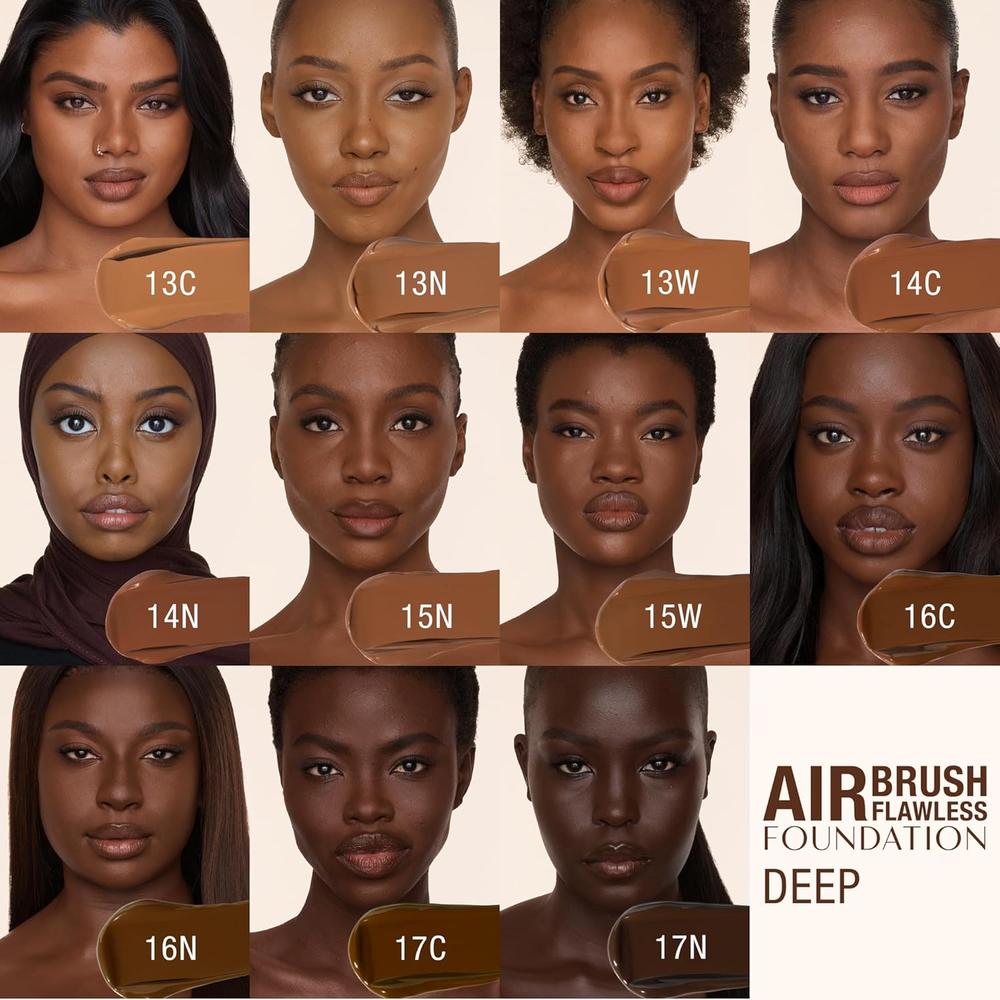CHARLOTTE TILBURY AIRBRUSH BASE DE MAQUILLAJE MATE | 15 CÁLIDO - 5