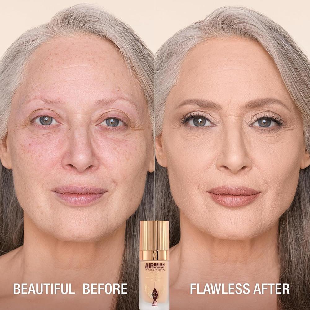 CHARLOTTE TILBURY AIRBRUSH BASE DE MAQUILLAJE MATE | 04 FRÍO - 2