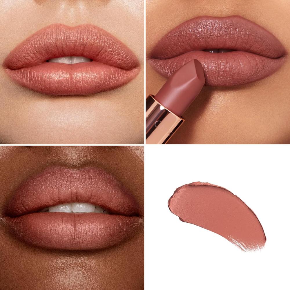 CHARLOTTE TILBURY REVOLUTION LÁPIZ LABIAL MATE | SUPERMODELO - NUDE-ROSA APAGADO - 2