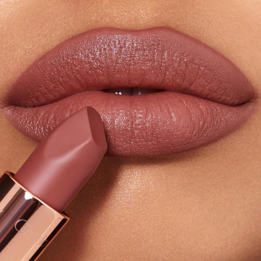 CHARLOTTE TILBURY REVOLUTION LÁPIZ LABIAL MATE | SUPERMODELO - NUDE-ROSA APAGADO - 4