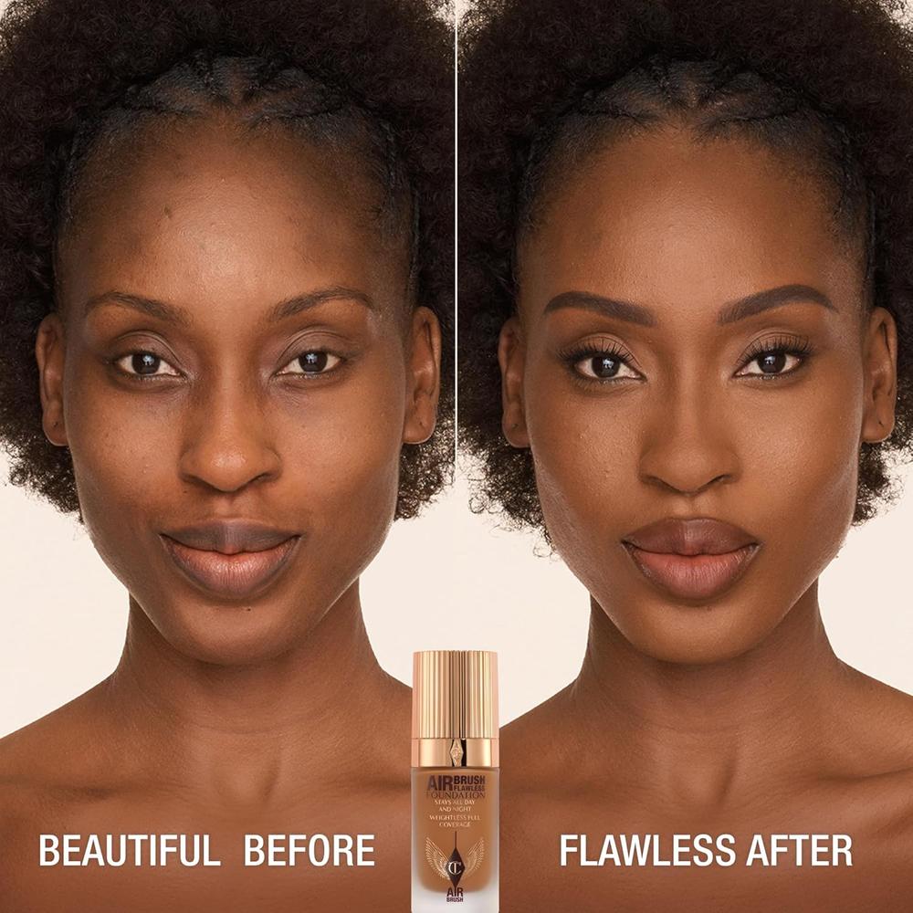 CHARLOTTE TILBURY AIRBRUSH BASE DE MAQUILLAJE MATE | 13 CÁLIDO - 2