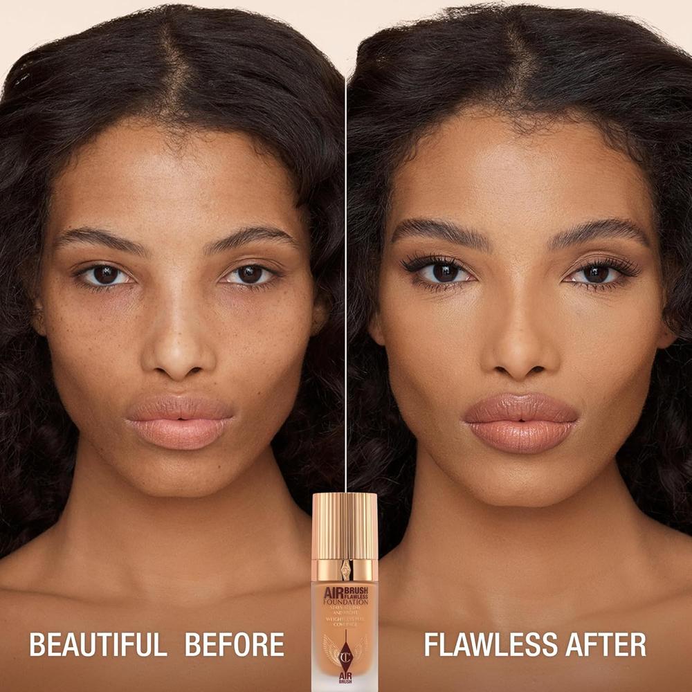 CHARLOTTE TILBURY AIRBRUSH BASE DE MAQUILLAJE MATE | 09 CÁLIDO - 2