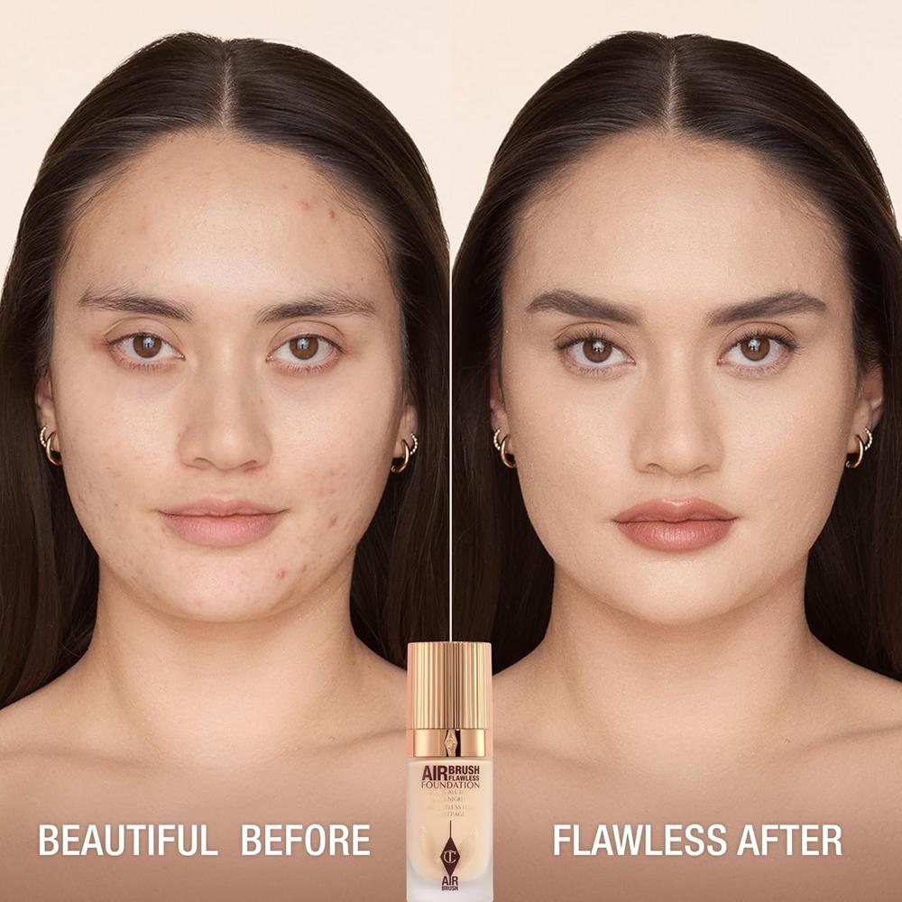 CHARLOTTE TILBURY AIRBRUSH BASE DE MAQUILLAJE MATE | 03 NEUTRAL - 2